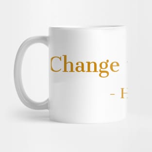 Change The World, Harriet Tubman, Quote, Black History, African American, Black Hero Mug